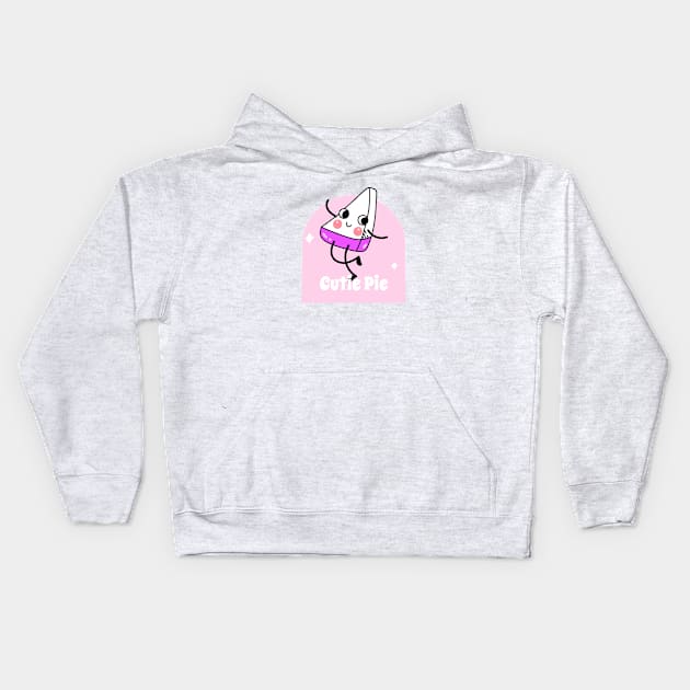 Cute Slice of Pie Kids Hoodie by Hayden Mango Collective 